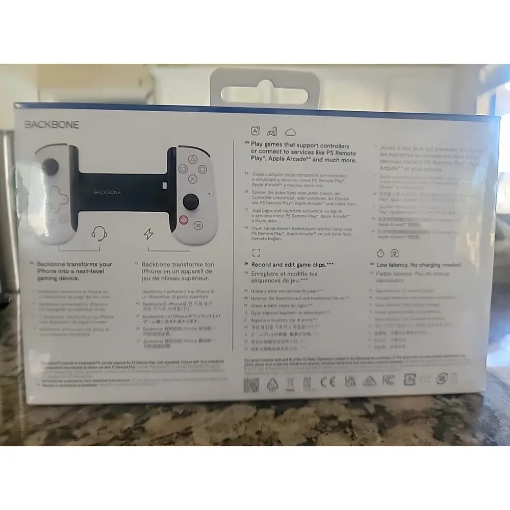 New Backbone One PlayStation Edition 2nd Gen White BB-02-P-WS For iPhone (Lightn